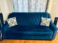 3 seater sofa - Royal Blue