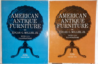 American Antique Furniture Edgar Miller 2 Vol Set Books