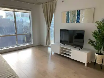 All-inclusive,Fully Furnished one bedroom Apartment for Rent in downtown Montreal –No more electrici...