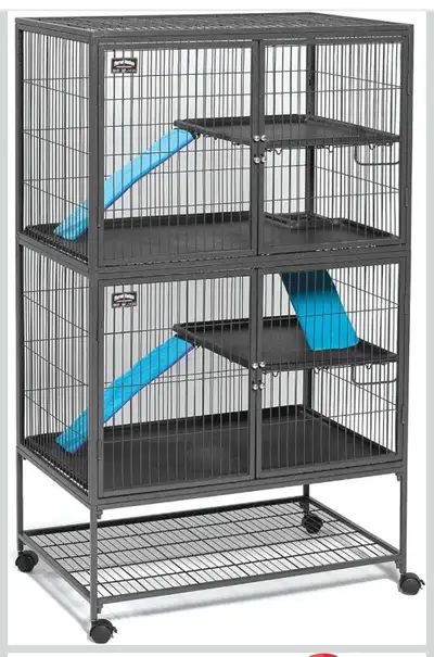 Midwest Ferret nation deluxe double unit cage new , View more