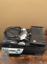 HP Officejet All-in-One Wireless Printer (fax, copy and scan).