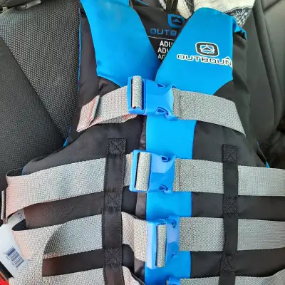 Outbound blue life jacket s/m unisex, View more