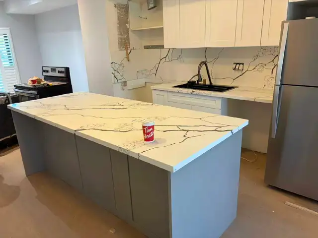 Quartz Countertop & Backsplash Installation 571064823097610249