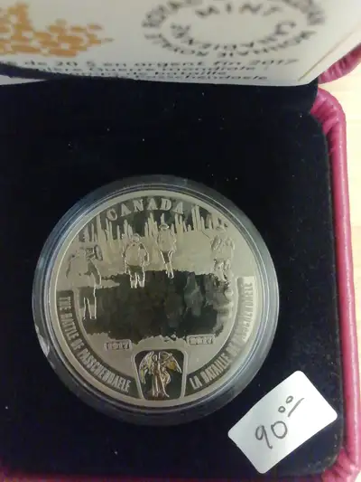 2017 Royal Canadian Mint $20 First World War Fine Silver Coin, View more