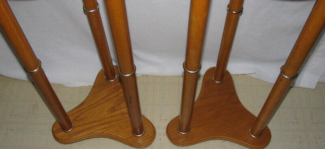 Round Pedestal Plant Stand Display Table Marble Top Set of 2 in Other Tables in Saint John - Image 4