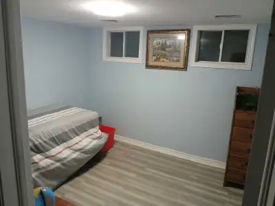 Currently two rooms available, both in the basement. There's a full washroom in the basement. Furnis...