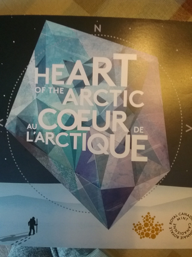 Heart of the Ar tic, poster unique package 2013 coins   in Arts & Collectibles in Cornwall