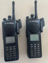 Two Motorola XTS 3000 III Radios