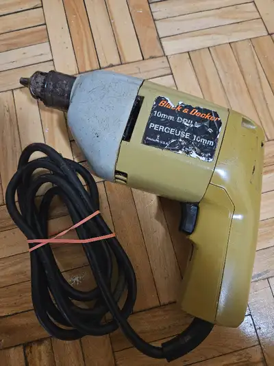 BLACK AND DECKER DRILL, View more