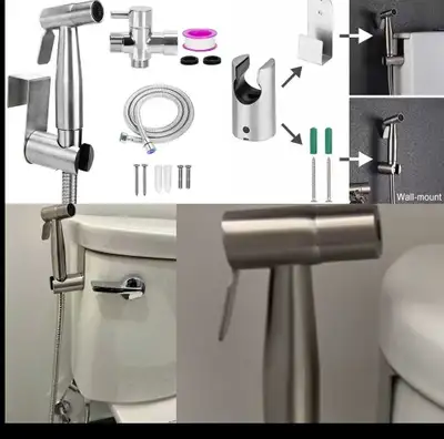 I'm selling a new bidet sprayer set for easy and efficient personal hygiene. This set includes all n...