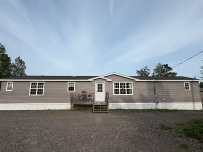 Mini home for sale *to be moved* 3 bedrooms & 2 bathrooms 72’x16’ This mini home has new siding, a m...
