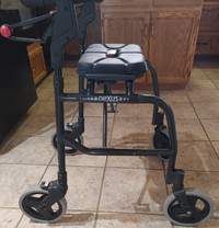 Walker with seat free