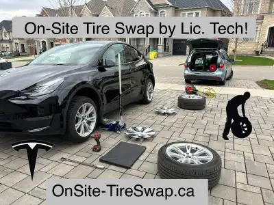 Lic.Mechanic!!! WE COME TO YOU! 647-203-8705 Darryl OnSite-TireSwap.ca See our reviews Servicing Mis...
