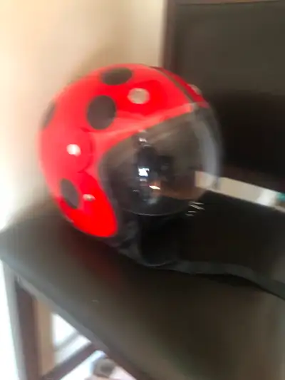 Ladybug helmet