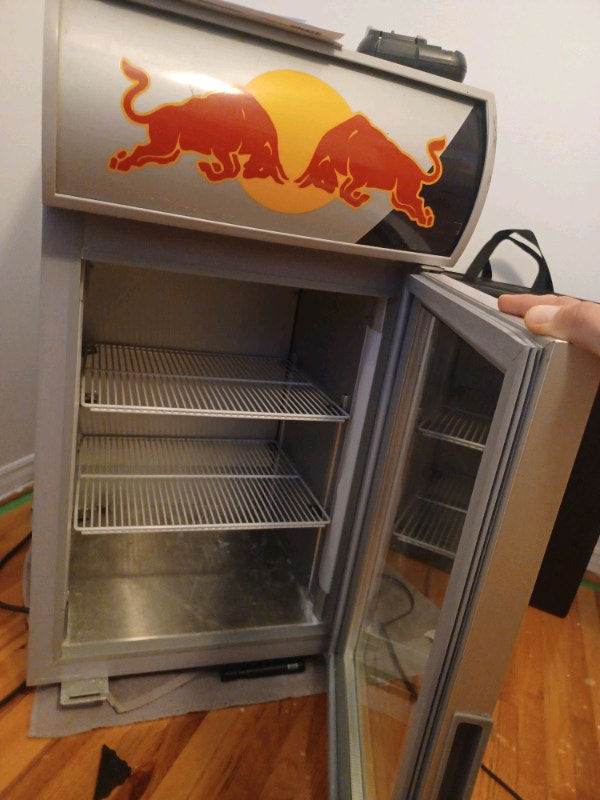 Red bull mini bar fridge Refrigerators Windsor Region Kijiji
