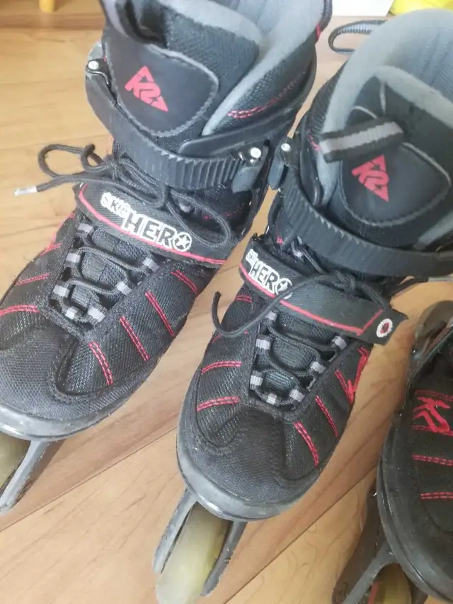 Skates for kids , 2 pairs SK8 HERO  32-37 / 35-40, each $25 in Skates & Blades in Markham / York Region - Image 4