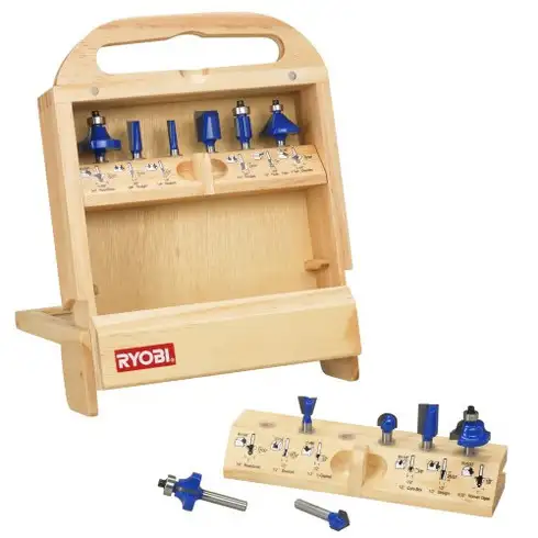RYOBI 12pc Wood Crafters Router Bit Set - $85 in Power Tools in Mississauga / Peel Region - Image 3