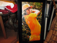 Rickie Fowler Large Framed Canvas