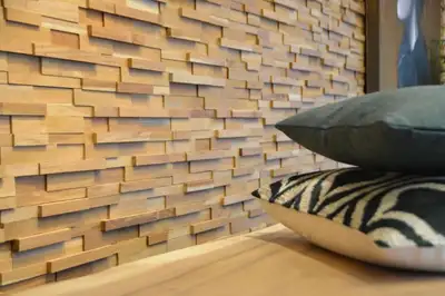 Clearance Sale -  TEAK 3D WALL PANELLING, View more