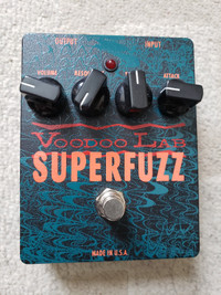 Voodoo Lab Superfuzz guitar pedal