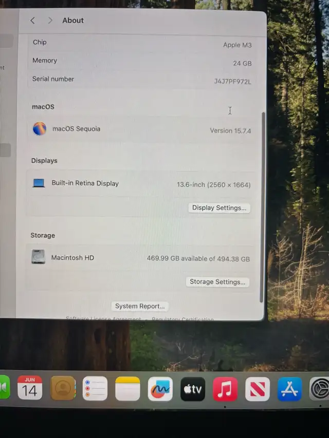 macbook air m3 in Laptops in Laval / North Shore - Image 4