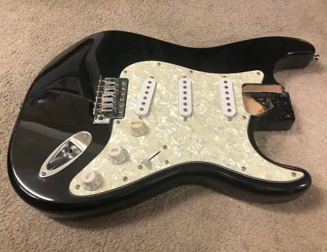 Squier Fender Strat Style Electric Guitar Body