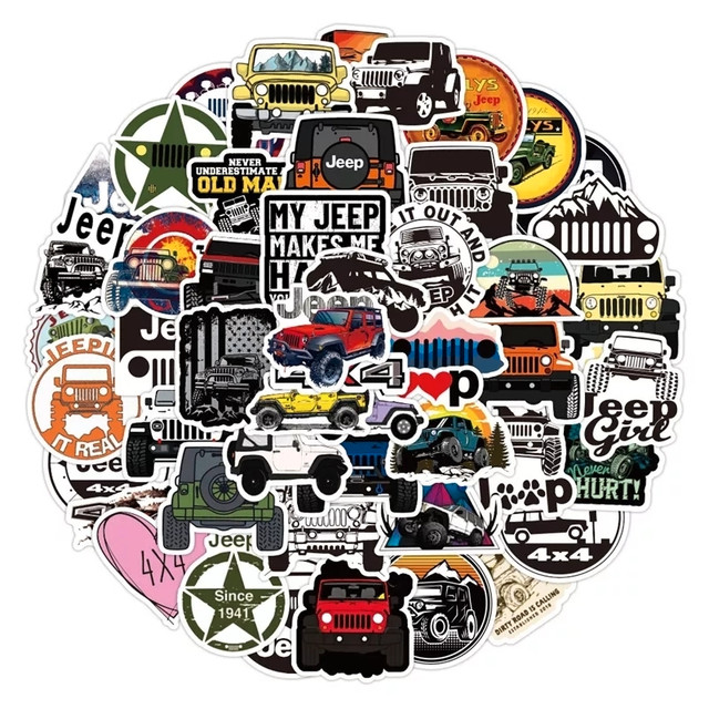 Jeep Decal Stickers in Arts & Collectibles in City of Halifax - Image 2