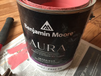 MAGOG Peinture Benjamin Moore Mousse de Framboise