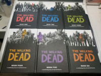 The Walking Dead Hardcover Books 1 to 6
