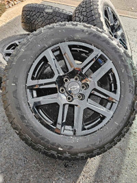 20" Chevy wheels w/ Goodyear Wrangler Trail Runner AT