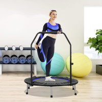 New 40" Foldable Mini Trampoline for Adults