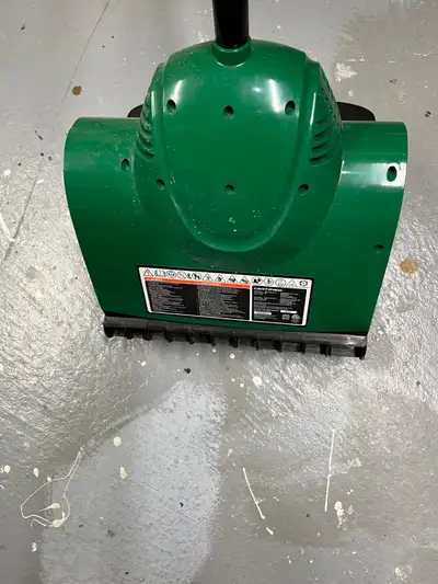 Electric snow thrower, View more