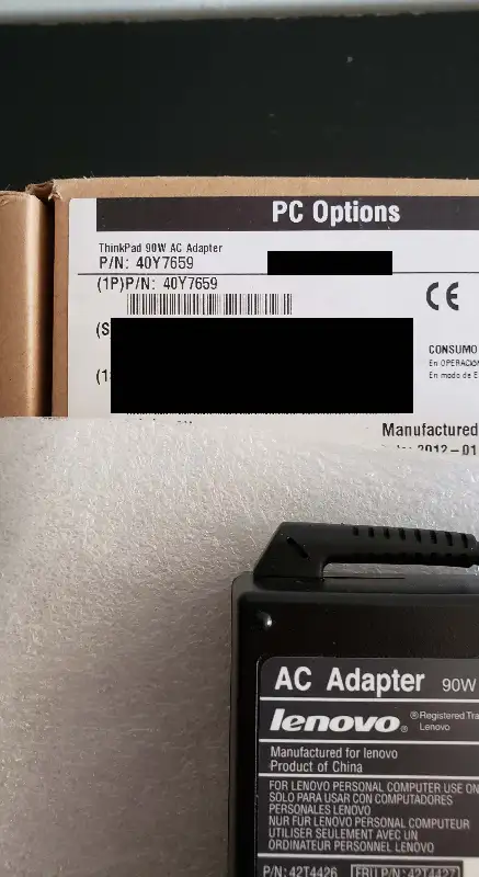 New Lenovo ThinkPad 90W AC Power Adapter (40Y7659) in Laptop Accessories in City of Toronto - Image 4
