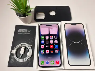iPhone 14 Pro Max | 256GB | Like New Condition | Box, Case, View more