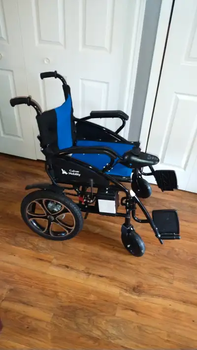 Fauteuil roulant électrique Culver Mobility, Voir plus