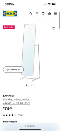 IKEA standing mirror 