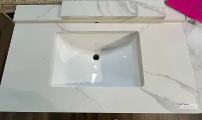 New Product - Sintered Stone Vanity Countertop in Cabinets & Co, View more