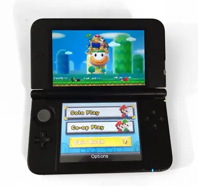 Black+Blue 3DS XL with 250+ games. Nintendo handheld, View more