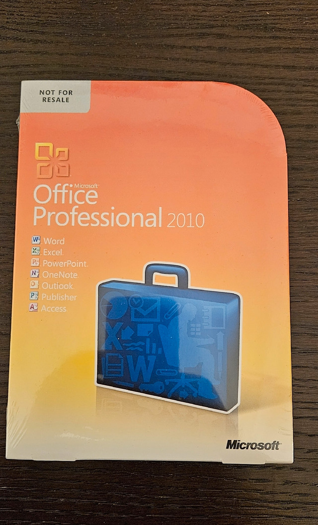 BNIB Microsoft Office Professional 2010 (PC) in Software in City of Toronto