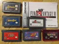 Nintendo GBA Gameboy Advance Final Fantasy Golden Video Game