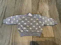 Baby boy 0-3 Roots sweatshirt made in Canada 