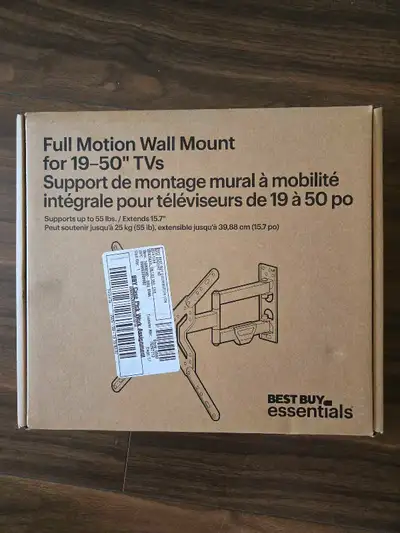 New Full Motion TV Mount (19-50"), View more