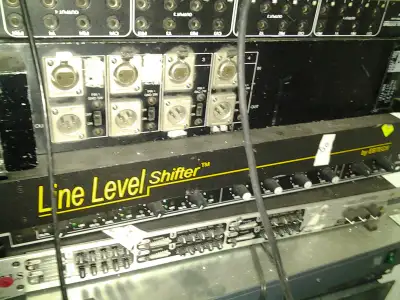Ebtech Line Level Shifter LLS8 8 Channel 10db +4 Conversion Rack, View more