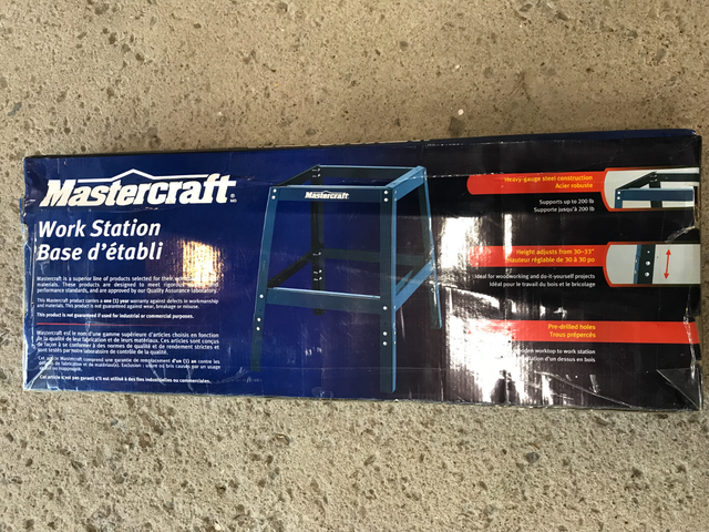 Mastercraft Work Station/Base for Power Tools65561367996417121