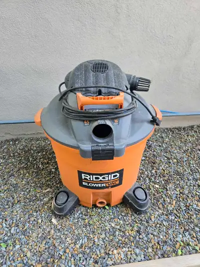 Ridgid shop vac, View more