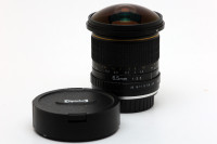 Opteka 6.5mm f3.5 Fisheye Lens for Canon EF and EFS.