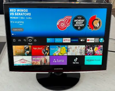 Samsung T240HD 24 inch monitor 1900x1200 Dual hdmi, component, dvi-d and pc input