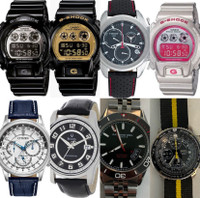Watch collection for sale.  Reasonable offers accepted