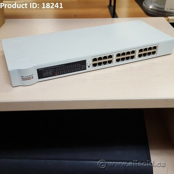 LINKSYS EF2S24 ETHERFAST II 10/100 24-PORT SWITCH in Networking in Calgary