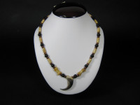 Black Bear Claw and Molar Necklaces